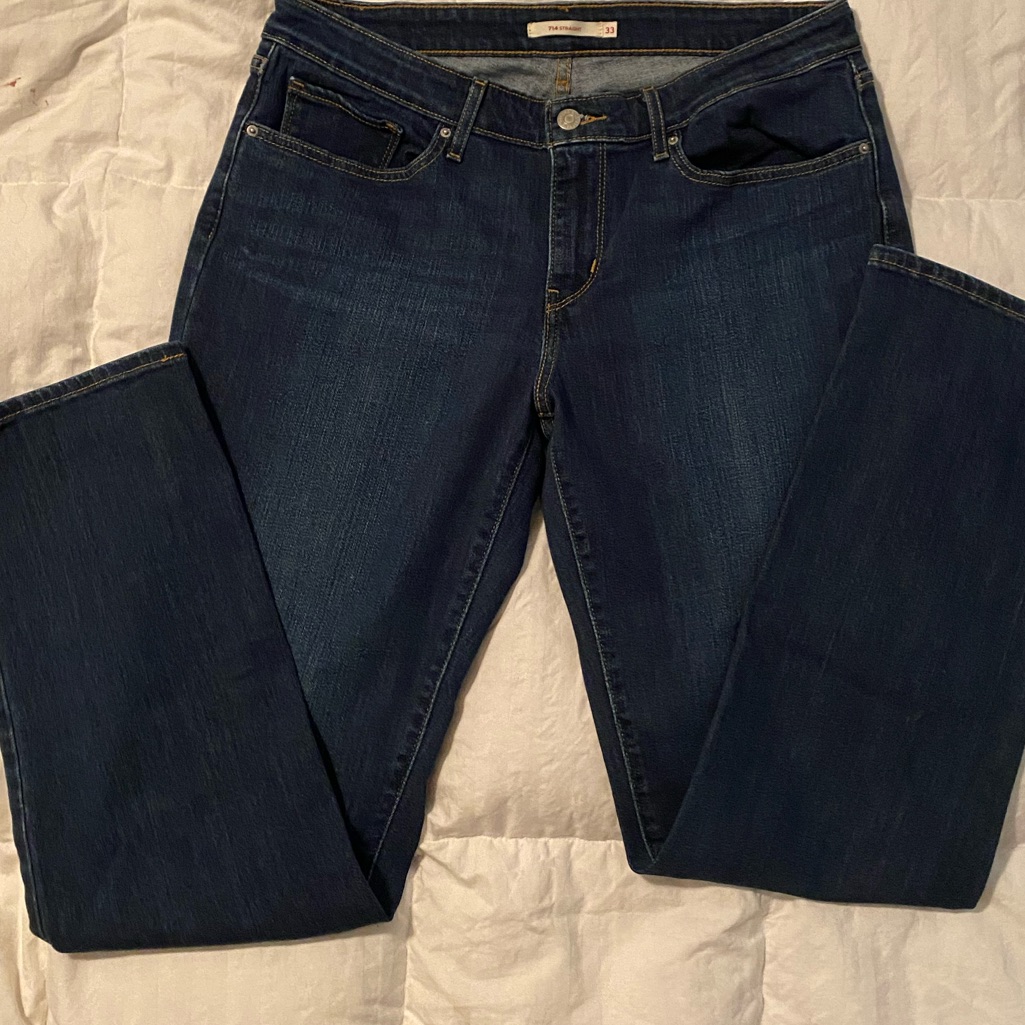 714 Levi Women Straight Jean